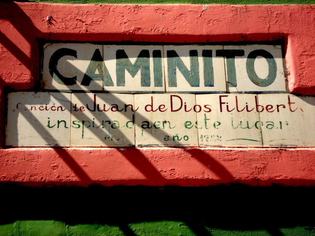 Caminito in La Boca, Buenos Aires