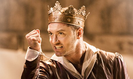 Jude Law as Henry V at the Noel Coward theatre, London